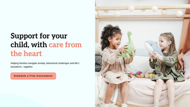 Screenshot of the Bright Path Counseling webpage.